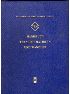 VEM-Handbuch Transformatoren und Wandler