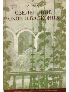 Озеленение окон и балконов.