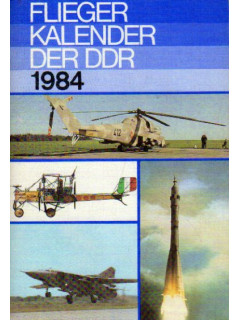 Flieger kalender der DDR. 1984. Авиационный альманах 1984 года