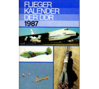 Flieger kalender der DDR. 1987. Авиационный альманах 1987 года