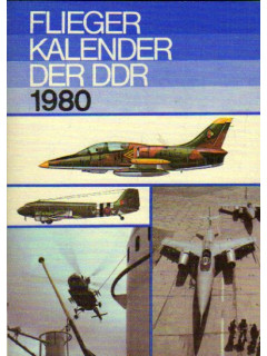 Flieger kalender der DDR. 1980. Авиационный альманах 1980 года