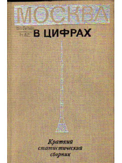 Москва в цифрах (1966-1970 гг.). Краткий статистический сборник