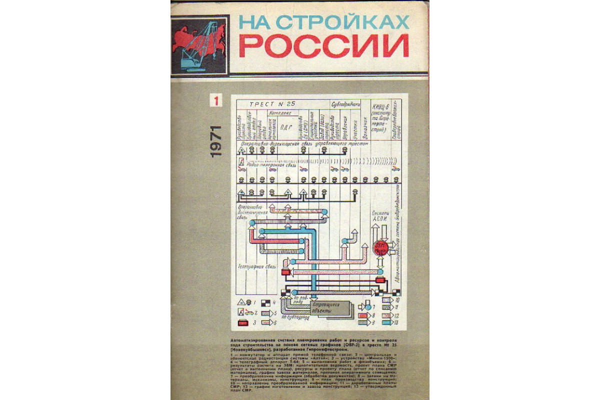 Книга На стройках России. Журнал. 1971 год. №№ 1-12 (-) - г. Артикул:  11173541 купить