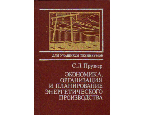 Экономика, организация и планирование энергетического производства