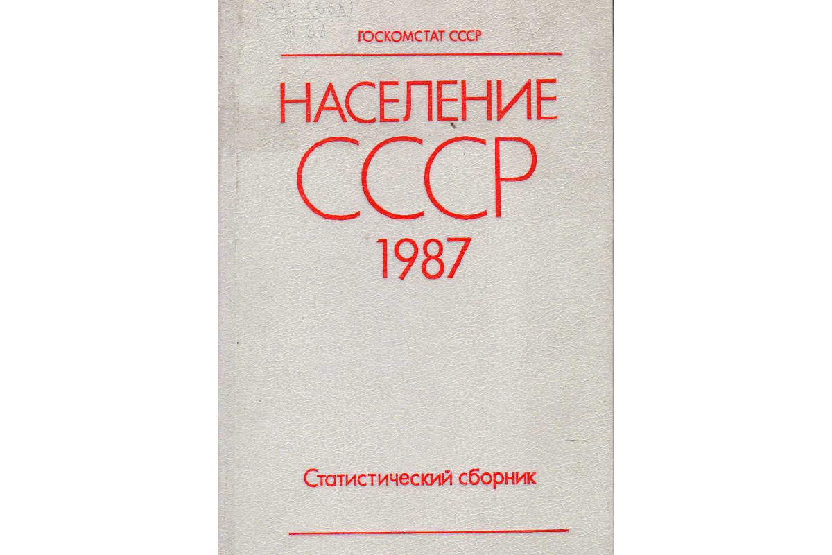 Население СССР В 1987. Население СССР.