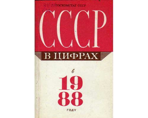 СССР в цифрах в 1988 году