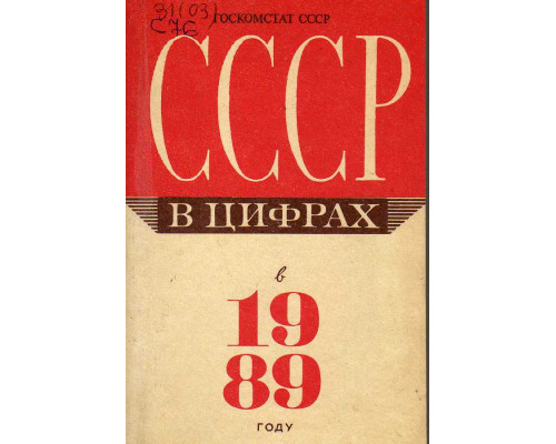 СССР в цифрах в 1988 году