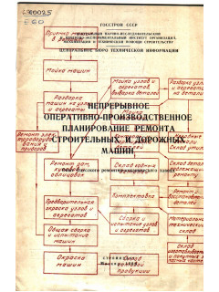 Непрерывное оперативно-производственное планирование строительных и дорожных машин