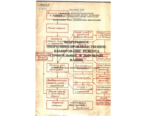 Непрерывное оперативно-производственное планирование строительных и дорожных машин