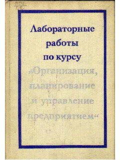 Лабораторные работы по курсу `Организация, планирование и управление предприятием`