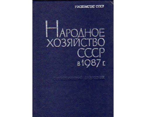 Народное хозяйство СССР в 1987 г. Статистический ежегодник. Госкомстат СССР