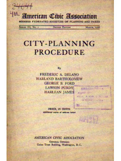 City-planning procedure.