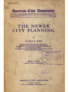 The newer city planning. Новое городское планирование