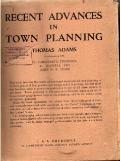 Recent advances in town planning. Последние достижения в планировании городов