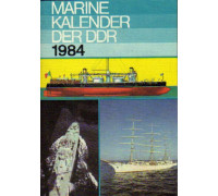 Marine-kalender der DDR 1984. Морской альманах ГДР 1984 года