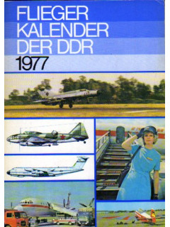 Flieger kalender der DDR. 1977. Ежегодник. Авиация ГДР. 1977 год