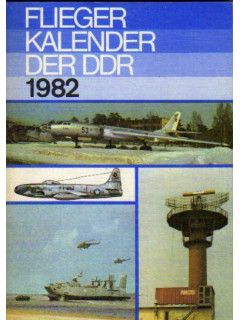 Flieger kalender der DDR. 1982. Ежегодник. Авиация ГДР. 1982 год