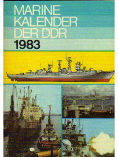 Marine-kalender der DDR 1983. Морской альманах ГДР 1983 года