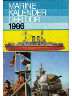Marine-kalender der DDR 1986. Морской альманах ГДР 1986 года