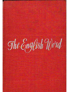 The English Word. Лексикология современного английского языка