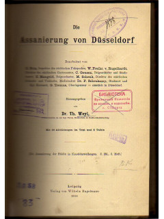 Die assanierung von Dusseldorf. Ассенизация Дюссельдорфа