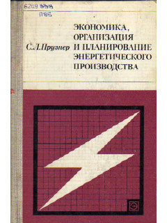Экономика, организация и планирование энергетического производства