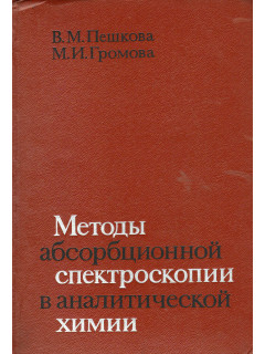 Методы абсорбционной спектроскопии в аналитической химии.