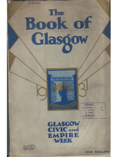 The book of Glasgow. Civiс and Empire week. 29-th May to 6-th June( Книга Глазго. Гражданская и государственная неделя. С 29 мая по 6 Июня